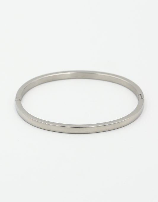 Slaven armband bangle zilverkleurig