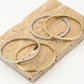 Slaven armband bangle zilverkleurig
