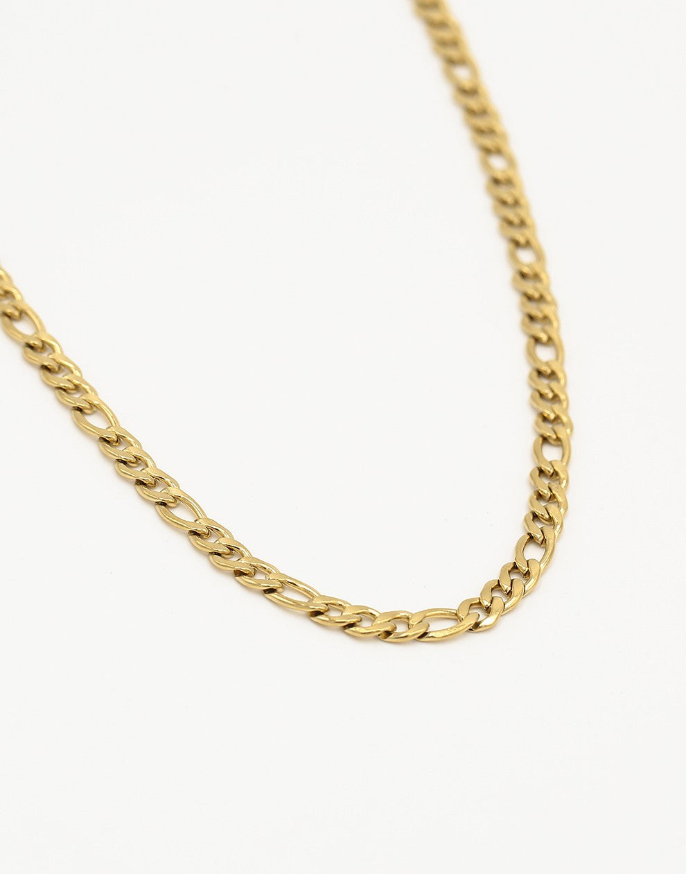 Schakelketting fijn basic goudkleurig