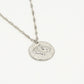 Sterrenbeeld zodiac ketting vissen zilverkleurig