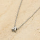 Initialen ketting letter A silver
