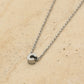 Initialen ketting letter C silver