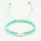 Armband met parel mintkleurig