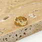 Ring goudkleurig smiley