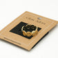 Ring goudkleurig smiley