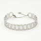 Armband schakels zilverkleurig