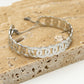 Armband schakels zilverkleurig