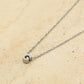 Initialen ketting letter G zilverkleurig
