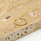 Ring goudkleurig bolletjes