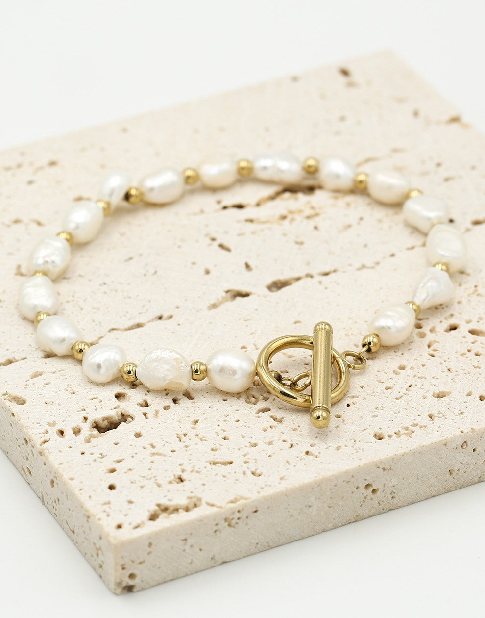 Armband parels kapitelslot