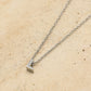 Initialen ketting letter L zilverkleurig