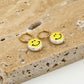 Oorringen parel smiley