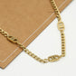 Ketting DD goudkleurig