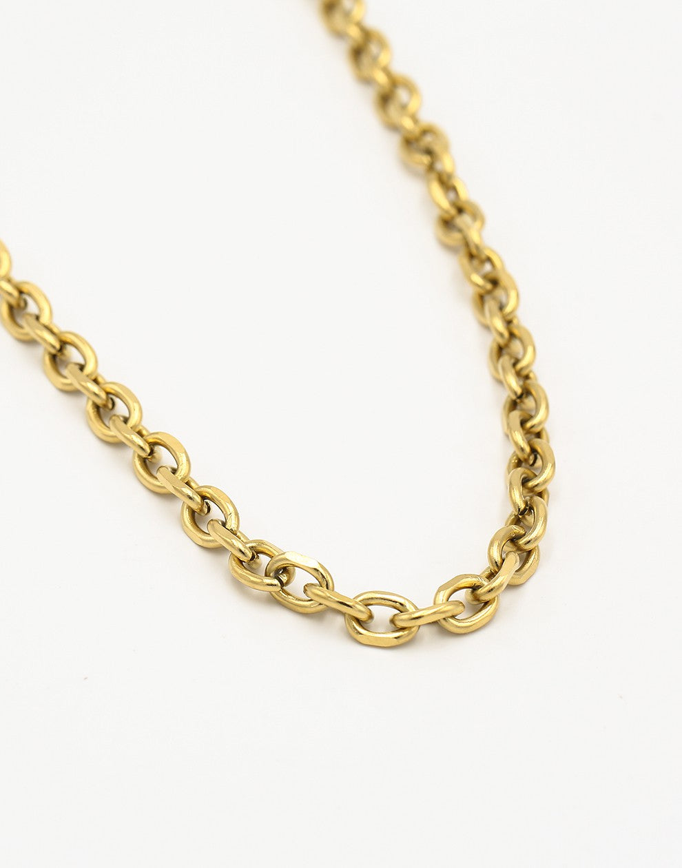 Ketting goudkleurig schakel grof
