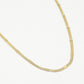 Ketting plat goudkleurig