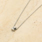 Initialen ketting letter Z zilverkleurig