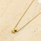 Initialen ketting letter Z goudkleurig