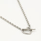 Ketting hart zilverkleurig