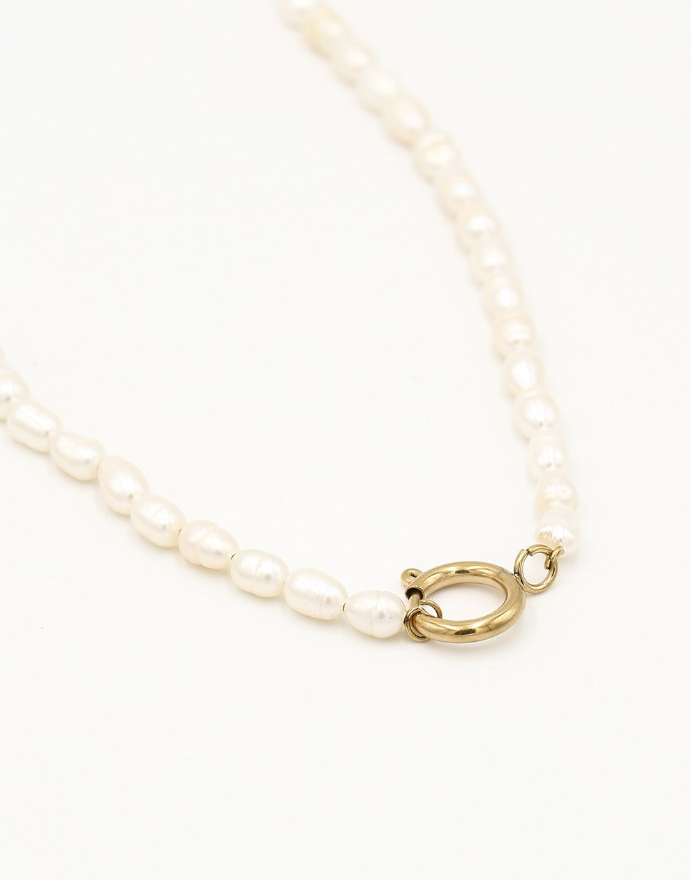 Parelketting met slotje