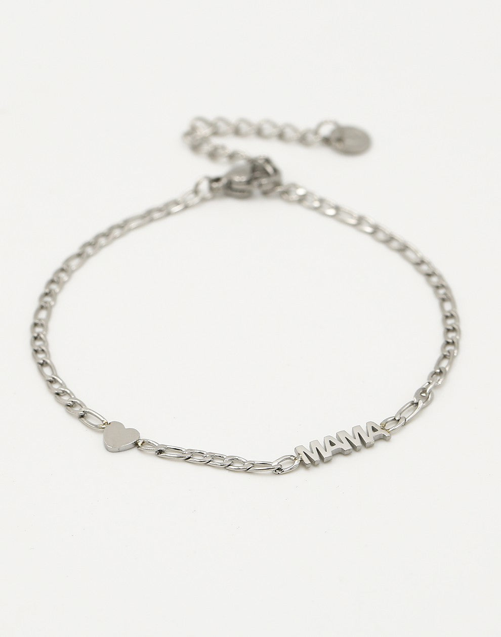 Armband mama zilverkleurig