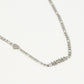 Ketting mama zilverkleurig