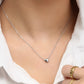 Ketting hartje zilverkleurig