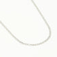 Schakelketting fijn zilverkleurig