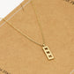 Necklace Amsterdam crosses gold-colored