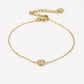 Armband hartje goudkleurig