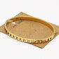 Bangle cirkels goudkleurig
