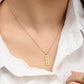 Necklace Amsterdam crosses gold-colored