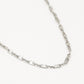 Schakelketting gucci zilverkleurig