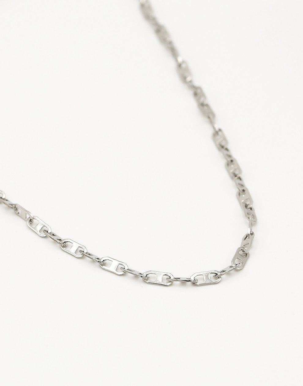 Schakelketting gucci zilverkleurig