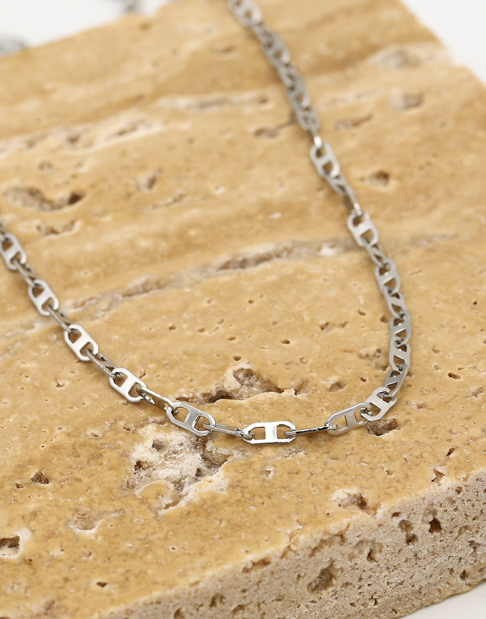 Schakelketting gucci zilverkleurig