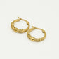 Bali hoop gold-colored 16mm