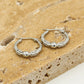 Bali hoop zilverkleurig 16mm