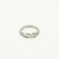 Zirkonia ring love zilverkleurig