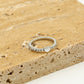 Zirkonia ring hartje zilverkleurig