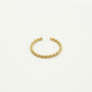 Ring gedraaid goudkleurig