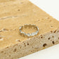 Ring sterretjes zilverkleurig