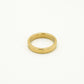 Ring hartjes motief goudkleurig