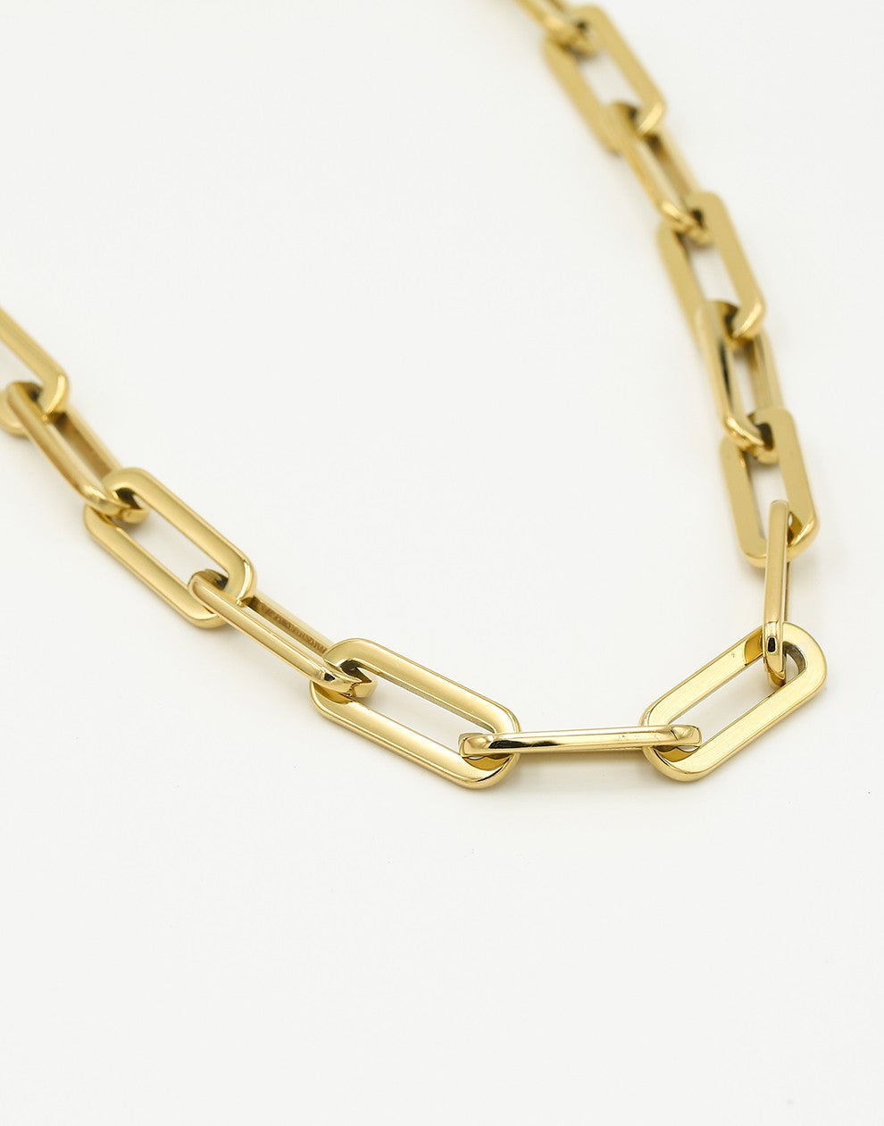 Schakelketting chunky goudkleurig