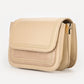 Schoudertasje Croco beige