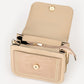 Schoudertasje Croco beige