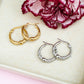 Bali hoop zilverkleurig 16mm