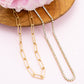Tennis ketting transparante stenen