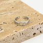 Ring handboeien zilverkleurig