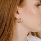 Bali hoop gold-colored 16mm