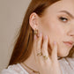 Ring slang goudkleurig