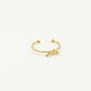 Ring pistool goudkleurig